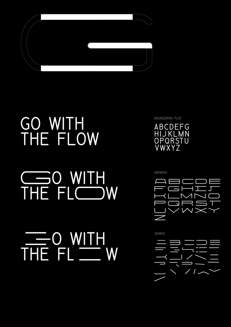 Midweek - Custom typographic guidelines